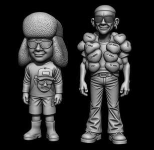 🎧 KIT Figures by Catriel & Paco Amoroso - Tiny Desk Edition (STL) Ca7riel 🎧