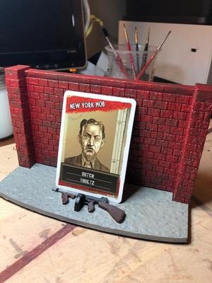 Wall for Family Business Board Game