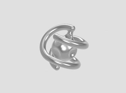 Sphericon / mathart, sculpture or jewellery (pendant, bracelet)