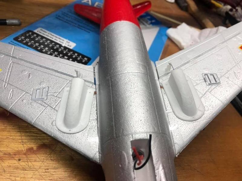 E-Flite UMX mig airleron servo protector
