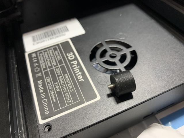 cap and clips for front left box