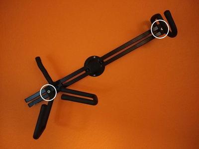 Gitarren Wandhalter Horizontal Fix