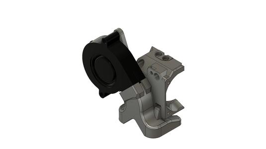 Prusa Mini MK3S Bear: Sherpa Mini + Revo Voron - Delta Fan Duct