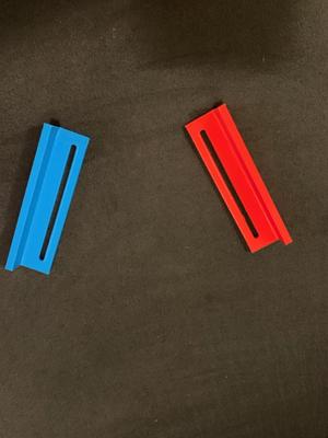 Joy-con mounts for AT home digital pinball