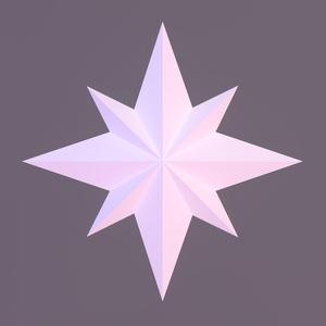 North Star 3D print model