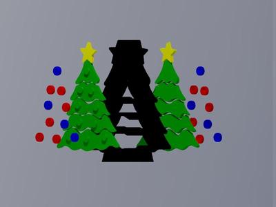 Christmas tree home decoration puzzle
