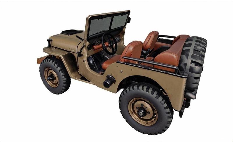 Rugged Off Road Jeep Low-poly