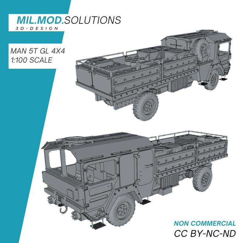 MAN 5t gl 4x4 German Armed Forces