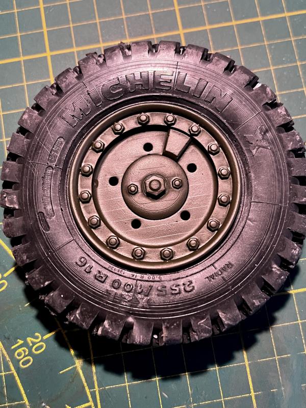 Michelin XZL 255/100 R16 mould for VBL 1/10 RC