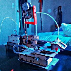 Printrbot Jr Bowden Shaft Mount
