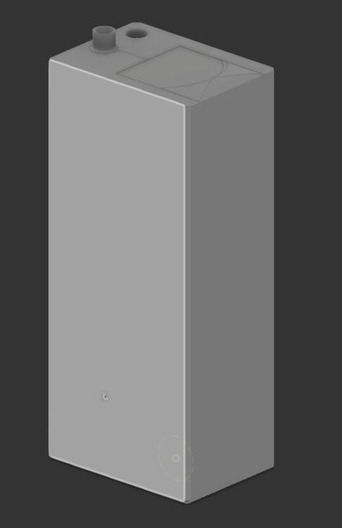 Airsoft electric BB loader for double mag pouch