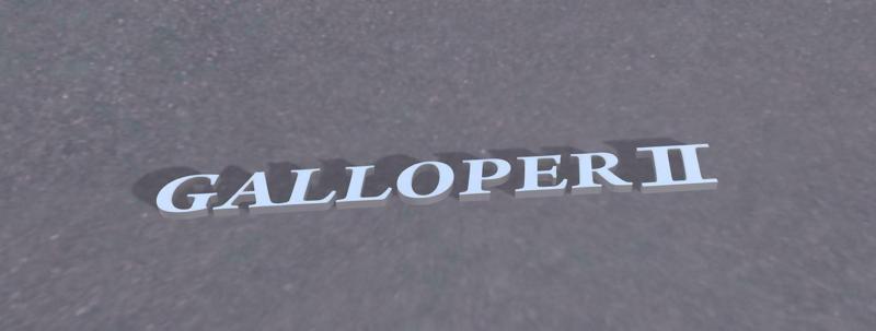 hyundai galloper insignia, logo, sign