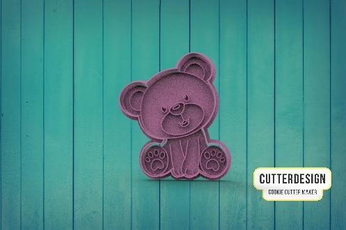 Bear Bear Cookie cutter M2