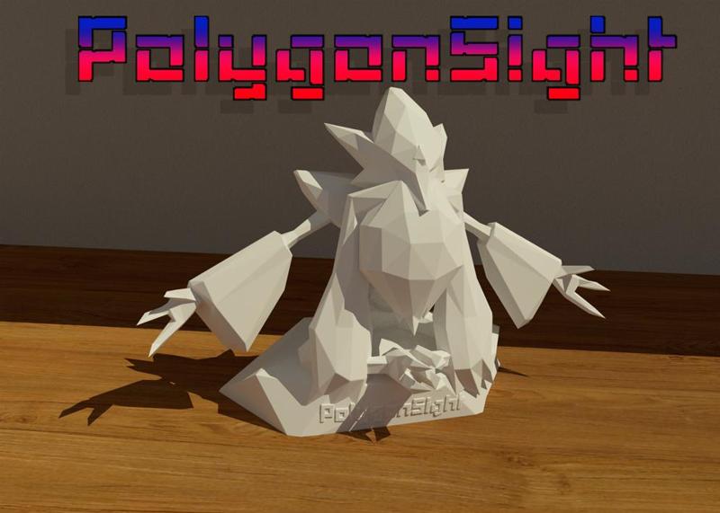 Alakazam Mega wisdom pose (Pokemon)