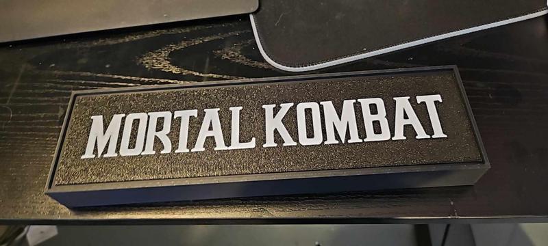 Mortal Kombat Original Logo lightbox