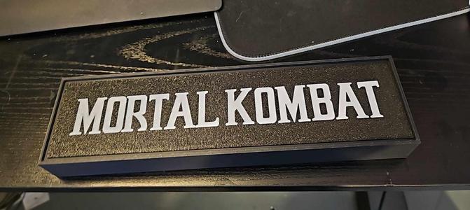 Mortal Kombat Original Logo lightbox