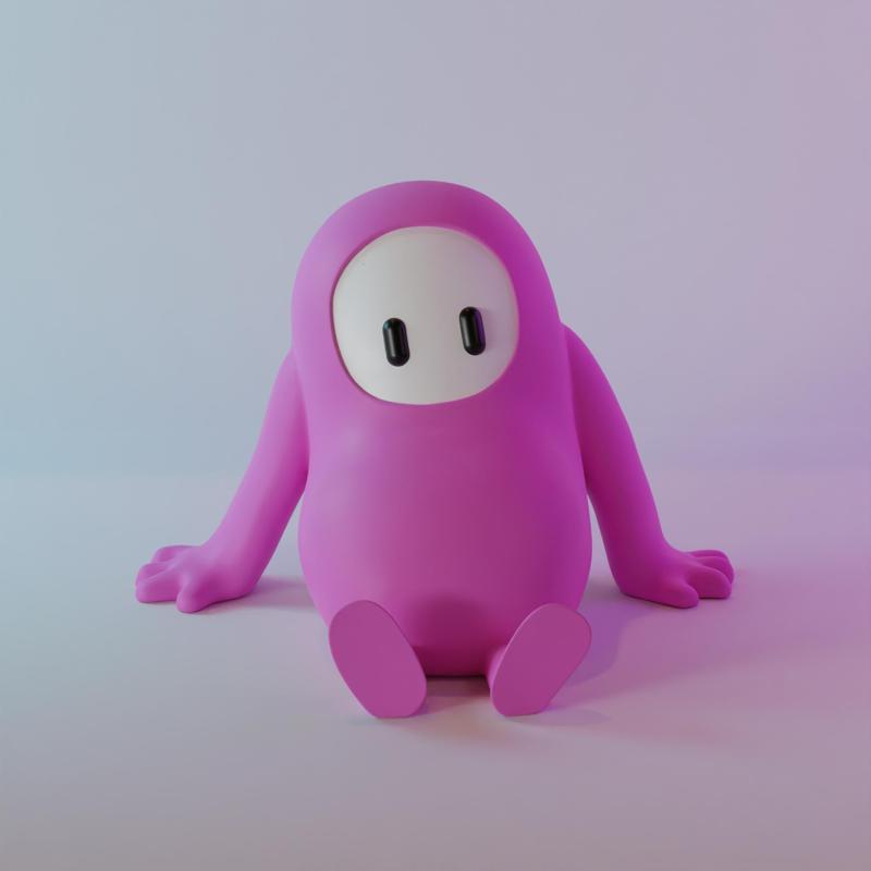 Fall Guys lying / Fall Guys laying