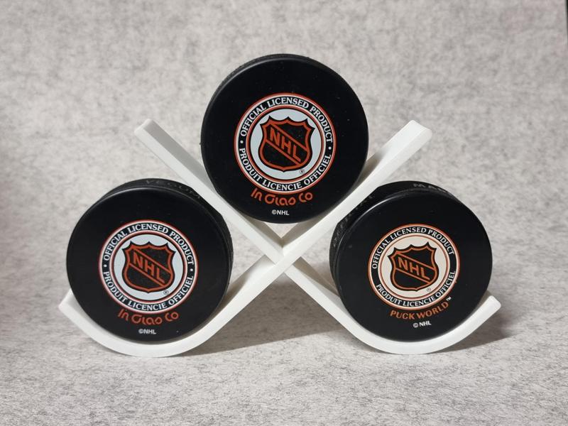 Hockey Sticks - Hockey Puck Display Stand