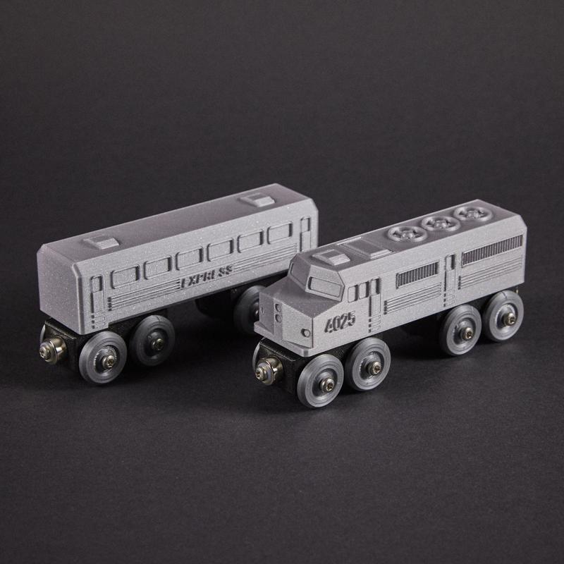 Streamliner Toy Train BRIO IKEA compatible