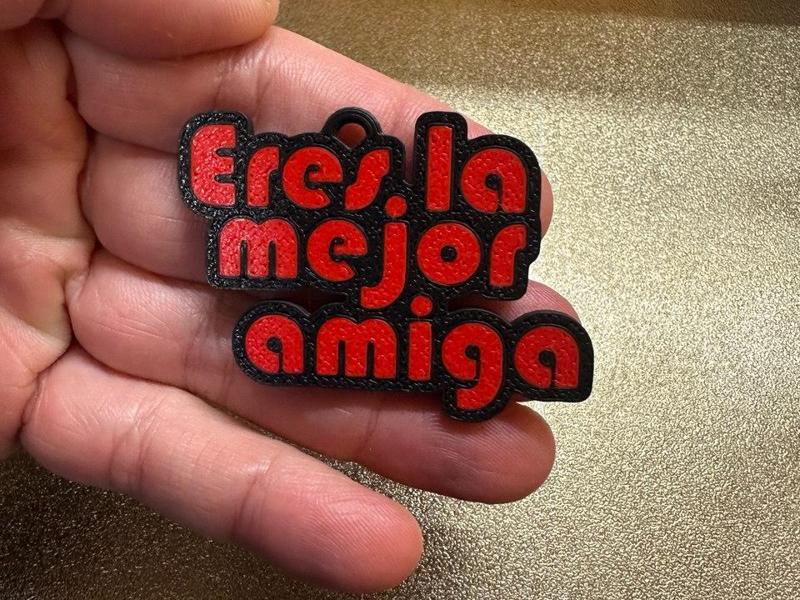 Keychain you are the best friend