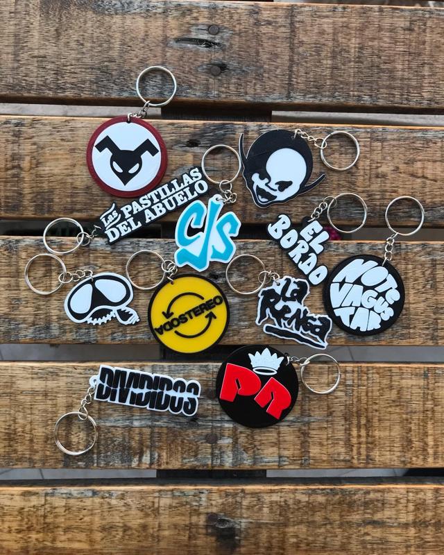 National Rock Key Rings