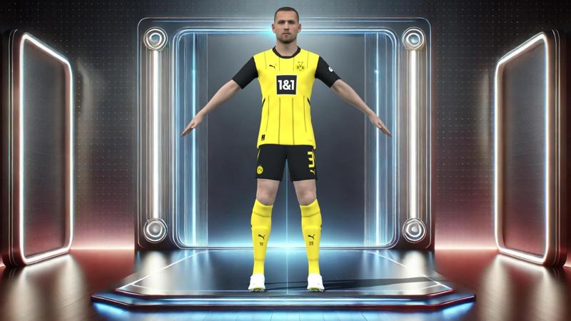 3D Rigged Waldemar Anton Dortmund 2025