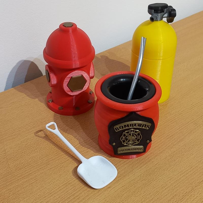 Volunteer Firefighters Mate Set