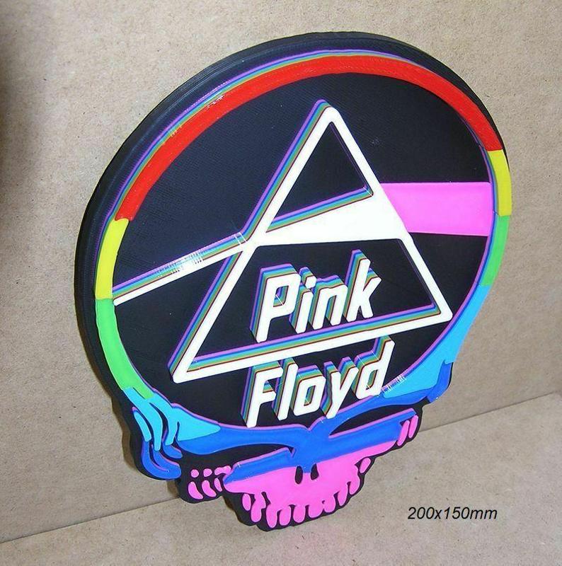 Pink Floyd, logo, Poster, Sign, Signboard, rock band and great music in concerts