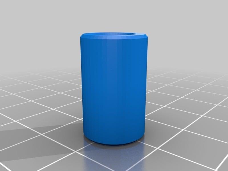 Printable LM6UU-sized PLA bushing