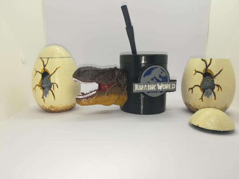 mate set t rex and eggs