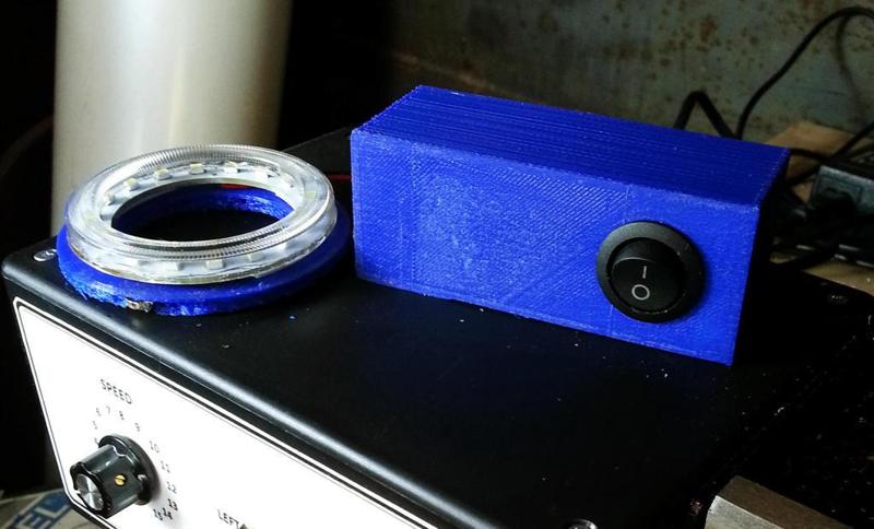 LED light for mini mill