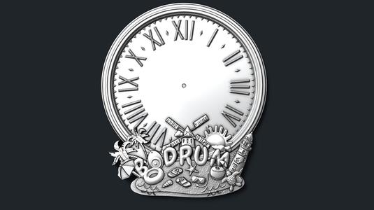 Bodrum City Souvenir Wall Clock 3D print model