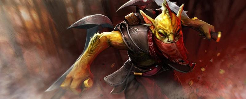 DotA 2: Bounty hunter