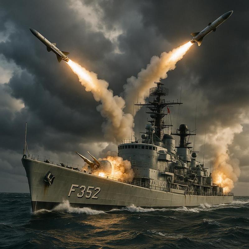 Peder Skram Frigate 1:3000