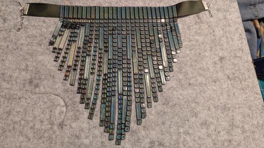 Art Deco Fringe Choker