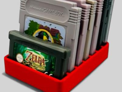 Game Stand – #10 Gameboy Box half