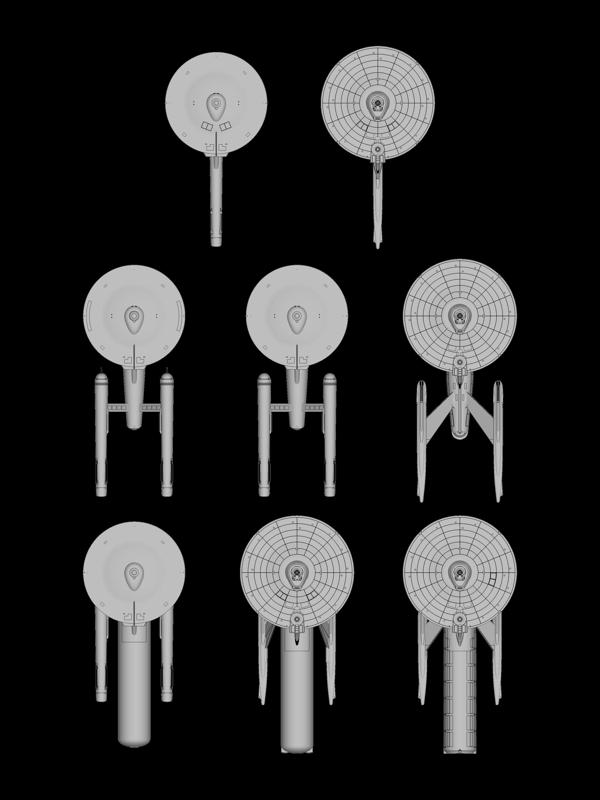 Star Trek Constitution Class Parts Kit