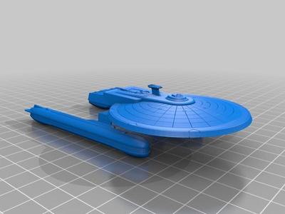 Star Trek Leavenworth class 1:2000