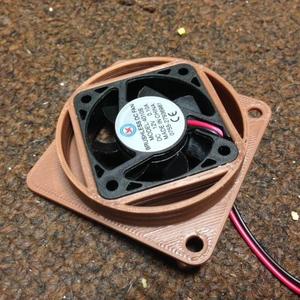 40mm fan adapter for print cooling fan holder for MakerFarm Prusa i3
