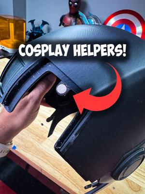 Cosplay Helpers -  Magnet Holders for your cosplay prints! Zero Supports!