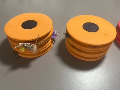 Fly Fishing Rig Foam Spool Connectors