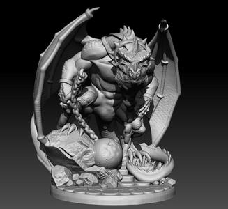 Supportless Ground dragon