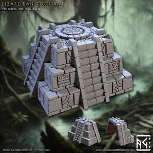 Lizardman Ziggurat (Lizardmen of Falgor's Swamp)