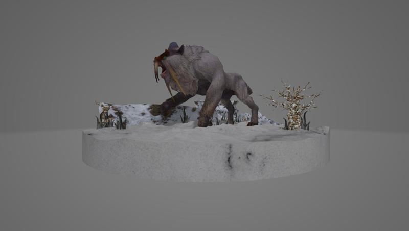 MONSTER HUNTER BLANGONGA FIGURE