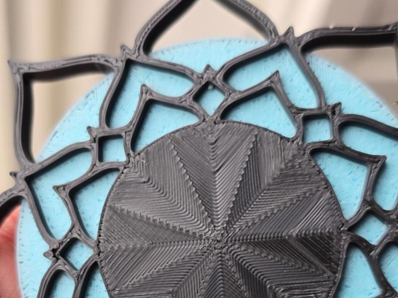 Lotus Coaster Octogram Spiral