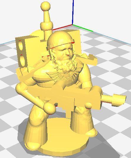 am infantry w lasergun and voice-blaster