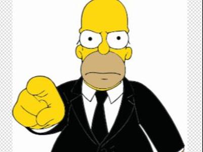 Homer Simpson Keychain Photo