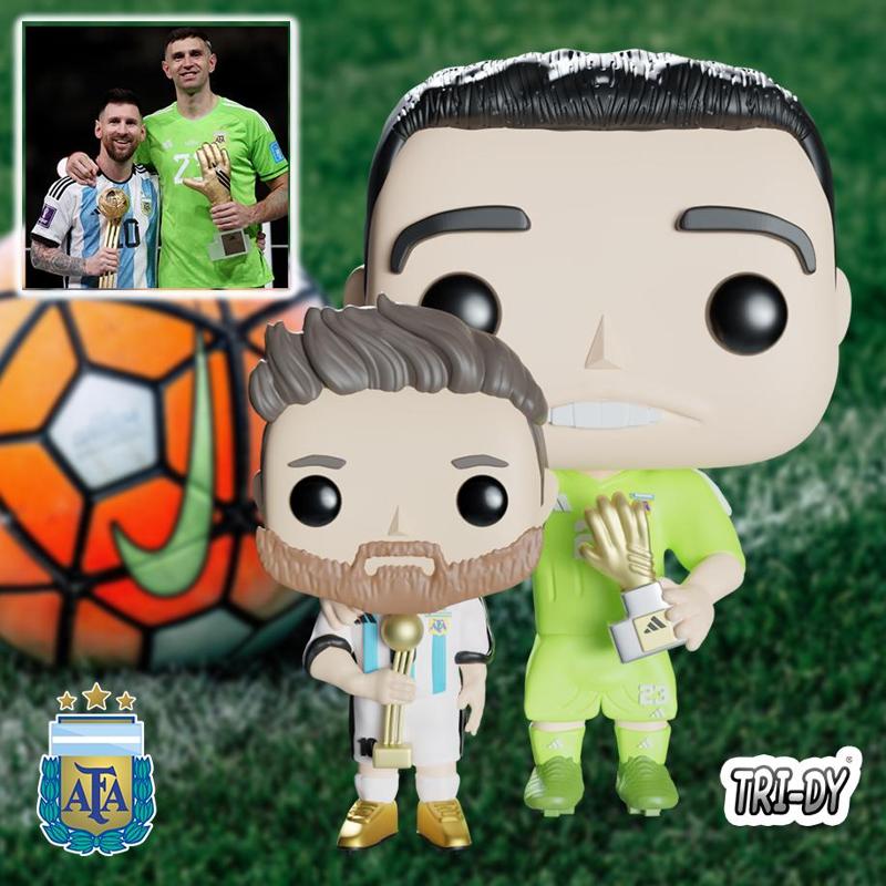 Funko Pop Messi & Dibu Dibu Martinez World Cup Celebration Qatar 2022