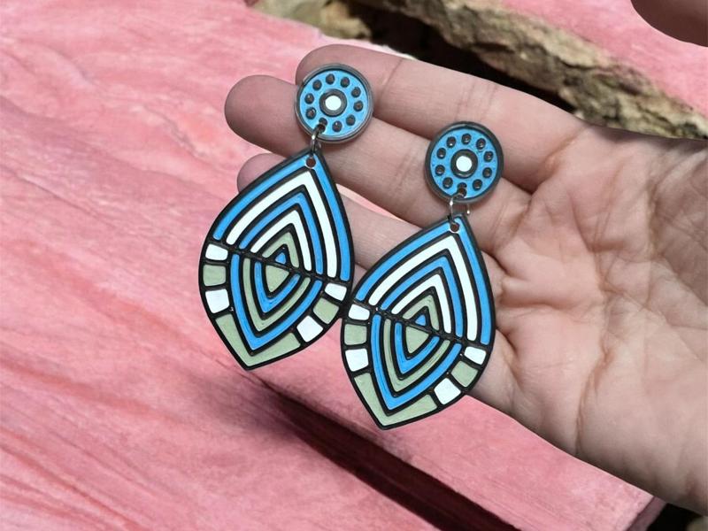 Geometric earrings 