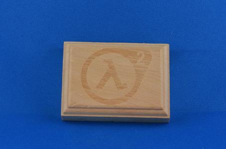Half Life 2 Logo (On Wooden Block)